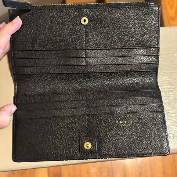 Radley London Signature Large Bifold Matinee Purse Saffiano Leather Wallet - Picture 3 of 5